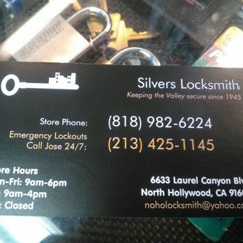 NoHo Locksmith - Business card - Keys & Locksmiths Near Me - North Hollywood, California
