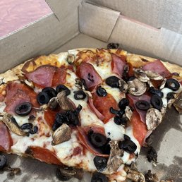 a slice of pizza