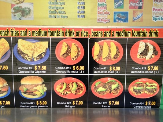 Menu photo 8 Taconmadre Houston, TX