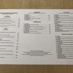 Taste of Asia - Menu