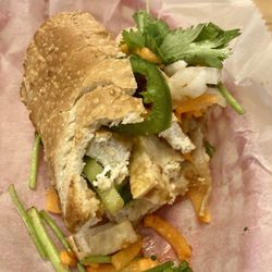Pho Square Vietnamese Restaurant Boba Tea - Tofu Bahn mi