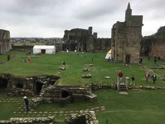 Warkworth Castle by null