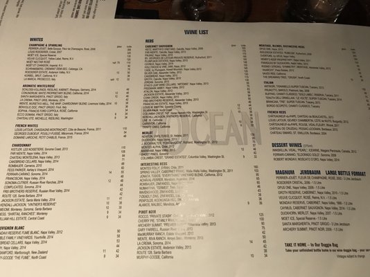 Menu photo 8 50 Ocean Delray Beach, FL
