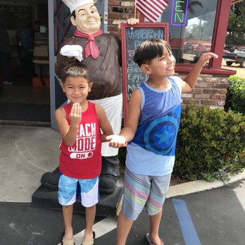 Start Fresh Cafe - Kids being total numbnuts in front of their specials figurine! - American Near Me - Oceanside, California Start Fresh Cafe - Kids being total numbnuts in front of their specials figurine! - American Near Me - Oceanside, California
