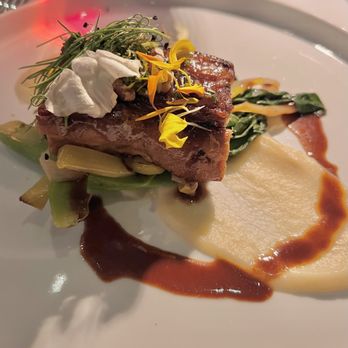 Barking Frog - Braised Pork Belly & Wild Gatherings - New American Near Me - Woodinville, Washington