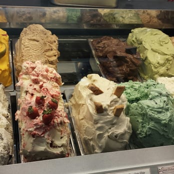 Gelato Dolceria - Restocking the coffee chocolate chip flavor. Notice all the goodies mixed in with the real Italian gelato. - Desserts Near Me - Haddonfield, New Jersey Gelato Dolceria - Restocking the coffee chocolate chip flavor. Notice all the goodies mixed in with the real Italian gelato. - Desserts Near Me - Haddonfield, New Jersey