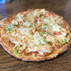 PIZZA KARMA | Food Truck Catering - Apple Valley - 10" Small Tandoor-Fired Tikka (Butter Chicken) on cauliflower crust
