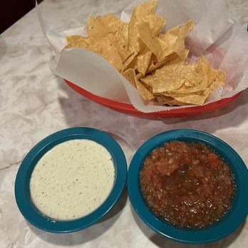 Chuy's - Complimentary chips with salsa and creamy jalapeño sauce - Bars Near Me - Pembroke Pines, Florida