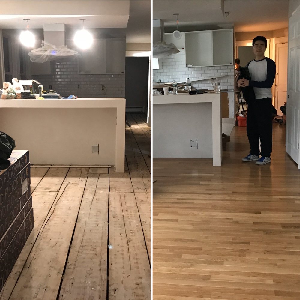 During and after!