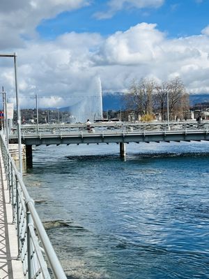 Jet d'Eau de Genève by null