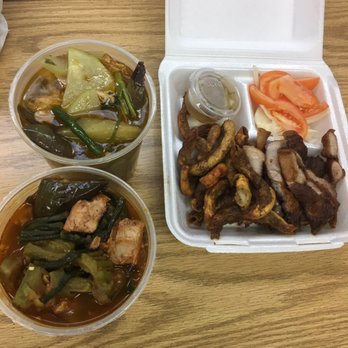 Jesse's Coffee Shop - Sari Sari, Pinakbet, and combination of fried pork and fried silit - Bakeries Near Me - Honolulu, Hawaii