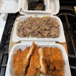 Ono Hawaiian BBQ - Chicken Katsu Kalua Pork Spam Musubi (2 pcs)