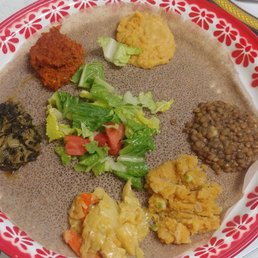 Vegetarian platter $13.50