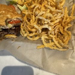 Burger 21 - Sterling - #2 with Onion Strings Side