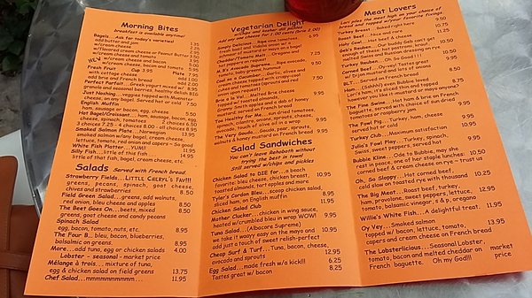 Menu photo 2 Lori's Oy Vey Cafe Rehoboth Beach, DE