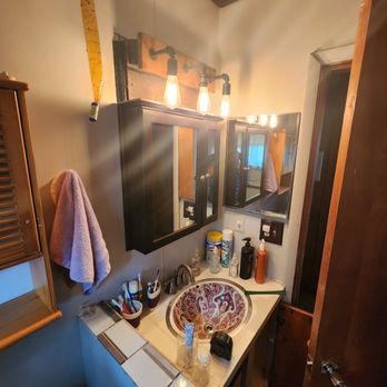 The Redfern Remodeling - a sink with a pizza on it - General Contractors Near Me - Greenville, Michigan The Redfern Remodeling - a sink with a pizza on it - General Contractors Near Me - Greenville, Michigan