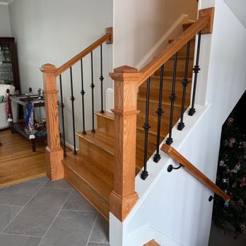 Easy Renovations - Updated Foyer Stairs - Painters Near Me - Manassas, Virginia Easy Renovations - Updated Foyer Stairs - Painters Near Me - Manassas, Virginia