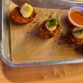 595 Craft and Kitchen - Deep-Fried Deviled Eggs. - Gastropubs Near Me - Las Vegas, Nevada 595 Craft and Kitchen - Deep-Fried Deviled Eggs. - Gastropubs Near Me - Las Vegas, Nevada