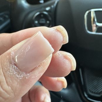Tulip Nails & Spa - Acrylic all under my nails and around it - Nail Salons Near Me - Brentwood, California Tulip Nails & Spa - Acrylic all under my nails and around it - Nail Salons Near Me - Brentwood, California