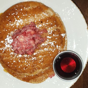 Maya Del Sol - Abuelita chocolate chip pancakes - Latin American Near Me - Oak Park, Illinois