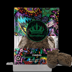 MamaMary - Urban Dispensary - Roma Brancaccio  - Mamamary premium hashish charas with mamamary packaging