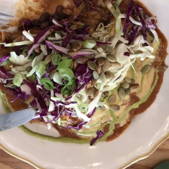 Kitchen Mouse Cafe - Heuvos rancheros. Not worth the it. - Vegan Near Me - Los Angeles, California