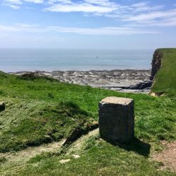 Cliff Top Cafe - View out to sea