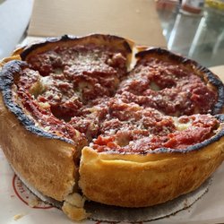 Nancy's Pizza Roswell - Thick crust needs more sauce