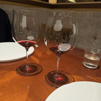 Addison - The tiniest of pours for the wine pairing - New American Near Me - San Diego, California