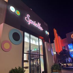 The sign from outside