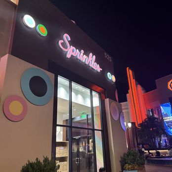 Sprinkles - Irvine - The sign from outside - Bakeries Near Me - Irvine, California