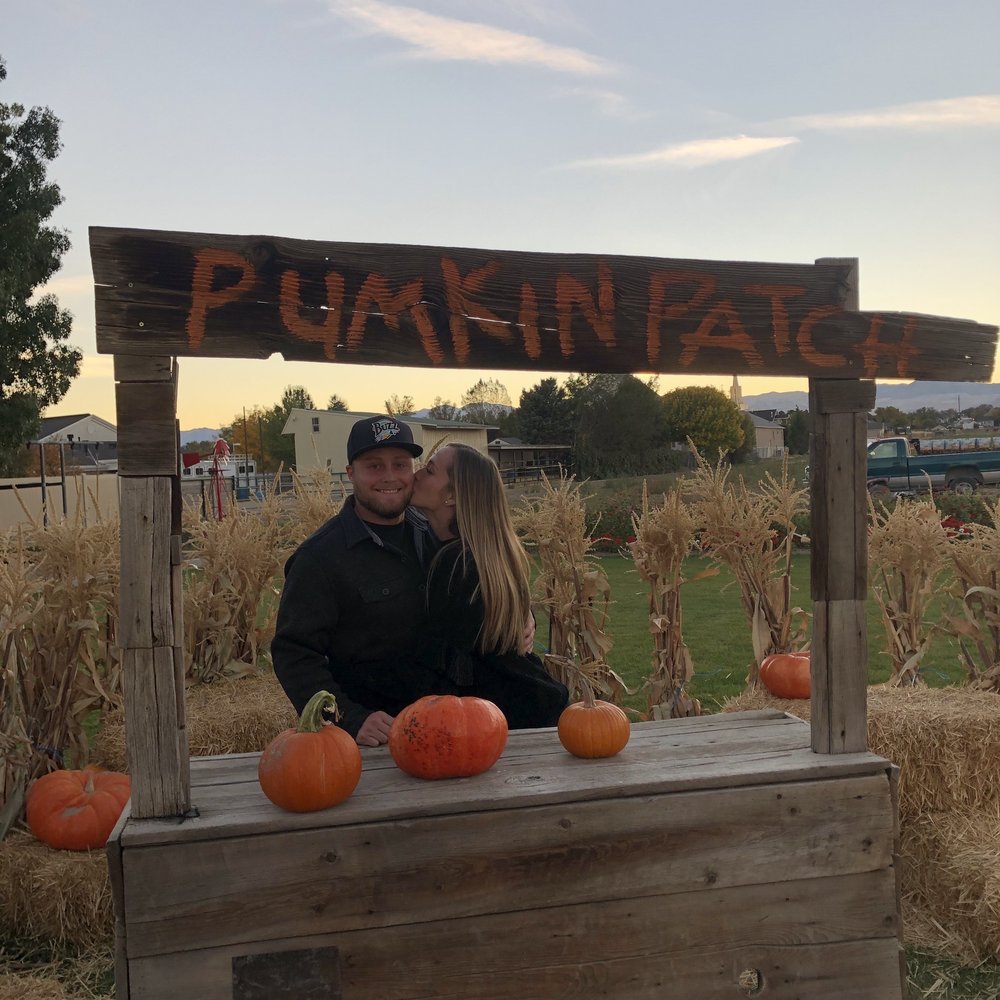 Mabey’s Pumpkin Patch - Using the photo opp - Pumpkin Patches Near Me - South Jordan, Utah Mabey’s Pumpkin Patch - Using the photo opp - Pumpkin Patches Near Me - South Jordan, Utah