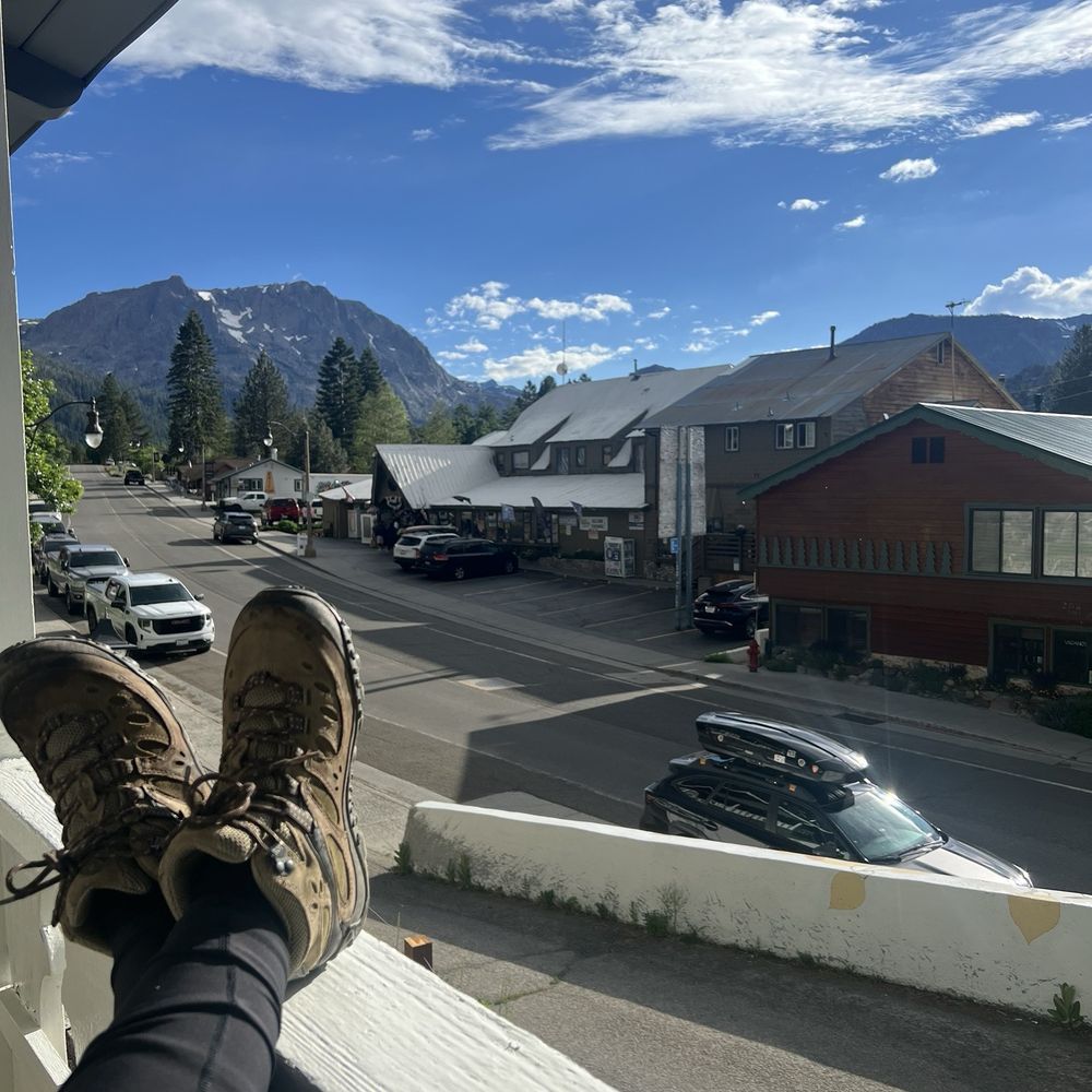 June Lake Pines - View from cabin number seven - Hotels Near Me - June Lake, California June Lake Pines - View from cabin number seven - Hotels Near Me - June Lake, California