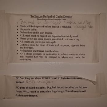 Camp Riverview - Taped to fridge - Campgrounds Near Me - Concan, Texas Camp Riverview - Taped to fridge - Campgrounds Near Me - Concan, Texas