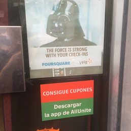 You know things are going to be delicious when you see this @ the door