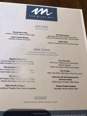 Menu photo 6 The Milky Way Los Angeles, CA Menu photo 6 The Milky Way Los Angeles, CA