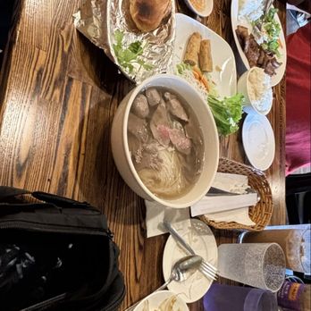 Ribs & Broth - Combo Bahn Mi Combo Pho Teriyaki Pork Belly plate Spring rolls Vietnamese Coffee Thai milk tea Garlic fried rice with chicken - Vietnamese Near Me - Waipahu, Hawaii