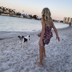 Sunset Dog Beach - Mini dog beach just beyond the boardwalk