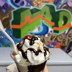 Kohl's Frozen Custard - Peanut Butter Log signature sundae