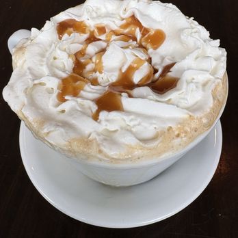 Broken Yolk Cafe - Messy Caramel Latte - Breakfast & Brunch Near Me - Fullerton, California