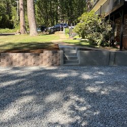 Paradise View Landscaping - Retaining wall and steps
