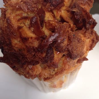 Blue Frog Bakery - Chocolate almond croissant bread pudding - Bakeries Near Me - Jamaica Plain, Massachusetts