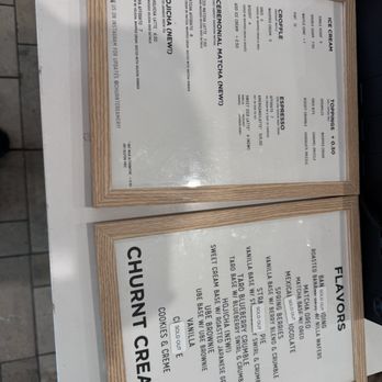 Churnt Creamery - Menu - Desserts Near Me - Arcadia, California