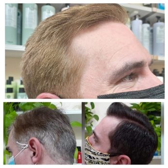 Salon Bello - top is current color, below right was previous color - Hair Salons Near Me - San Francisco, California