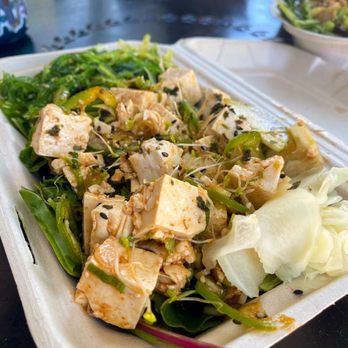 Hashtag Poki - IG:@thefoodiekate  Build Your Own Poke Box Mini (Tofu) - Poke Near Me - Berkeley, California