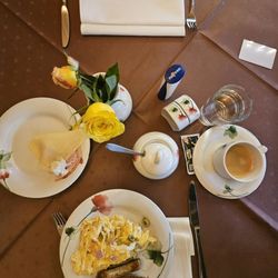 Hotel Christine - Breakfast setup