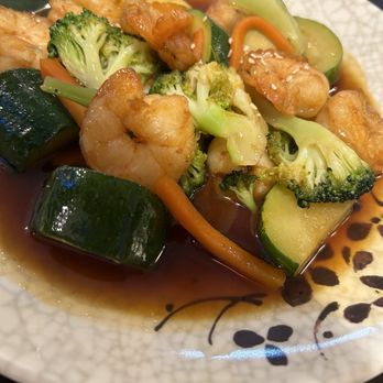 Bamboo House - Shrimp Teriyaki Dinner - Sushi Bars Near Me - Euless, Texas