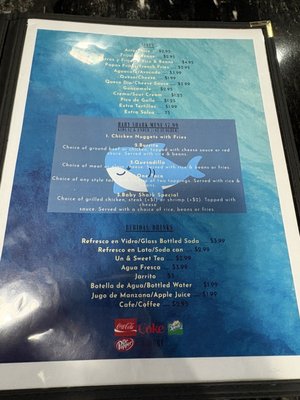 Menu photo 3 Los Tiburones Monroe, NC
