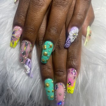 Cutie Lashes & Nails - The staff here are very nice. So many beautiful nail polish colors. My birthday nails came out TOO CUTE! - Nail Salons Near Me - Lawndale, California Cutie Lashes & Nails - The staff here are very nice. So many beautiful nail polish colors. My birthday nails came out TOO CUTE! - Nail Salons Near Me - Lawndale, California