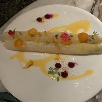 Le Jardinier - White asparagus - French Near Me - Houston, Texas Le Jardinier - White asparagus - French Near Me - Houston, Texas